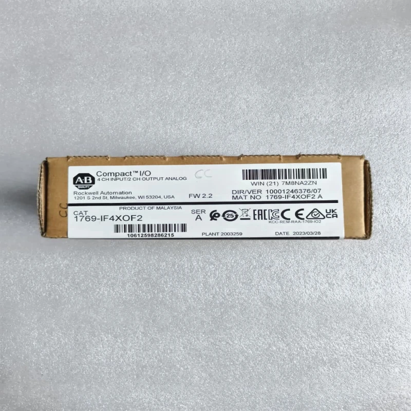 Allen-Bradley 1769-IF4XOF2 CompactLogix Analog Module | 4 Channel Analog Input + 2 Channel Analog Output | Current/Voltage I/O thumbnail 2